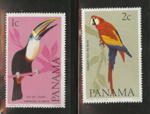 Panama  Scott 462-462A MNH** 1965 Bird stamps