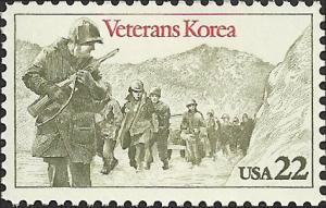 # 2152 MNH - SCV-0.45 - KOREAN WAR VETERANS