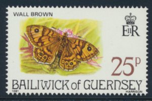 Guernsey  SG 229  SC# 221  Butterflies Mint Never Hinged see scan 