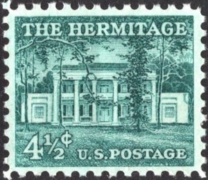 SC#1037 4½¢ The Hermitage Single (1959) MNH