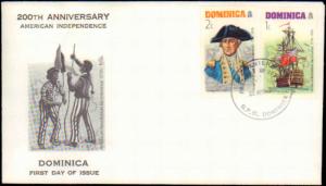 Dominica, Worldwide First Day Cover