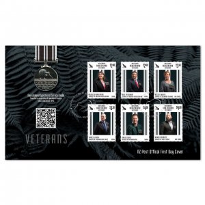 New Zealand 2024 Veterans First Day Cover FDC