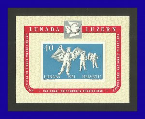 1951 - Suiza - Scott B 206 - Expo filatelica - LUNABA - MNH - SU- 33 - 01