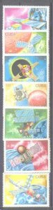 Cuba 3017-23 MNH Space SCV3.45