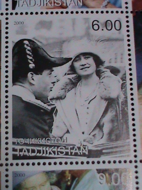 Tajikistan Stamp:2000- Queen Mother's 100th Birthday  MNH Stamp sheet-