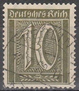 Germany #162  F-VF Used CV $190.00 (A14153)