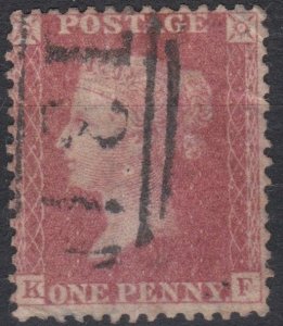 Great Britain Sg40 1d Red Star Used  Cv £12   KF