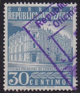 Venezuela - 1960 - Scott #749 - Main Post Office Caracas