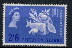 Pitcairn Islands 1963 SG32 - Freedom from Hunger - MVLH