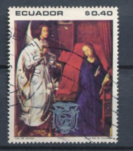 Ecuador 1969 Scott 773 used - Madonna & Angel by Van Der Weyden