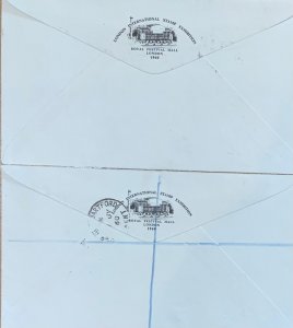 GB ILLUSTRATED FDC 1960 GENERAL LETTER OFFICE.. DARTFORD CDS ON TWO COVERS