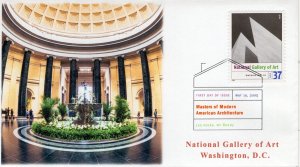 AO-3910g-1, 2005, Masters of Modern American Architecture , First Day of Issue,