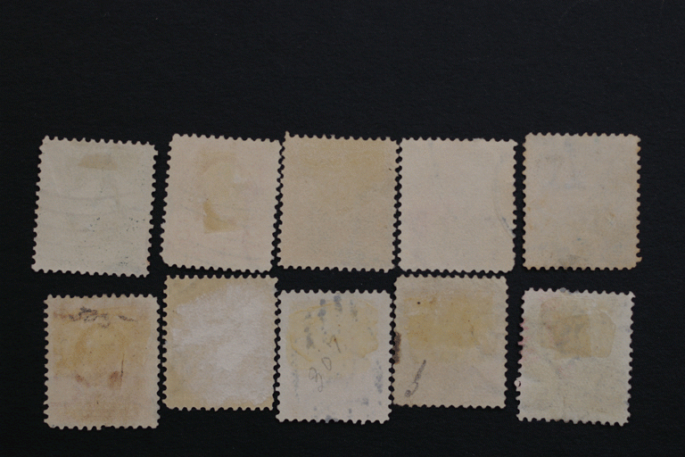 United States #300-#309 Regular Issues Thru 15 Cent 1902-03