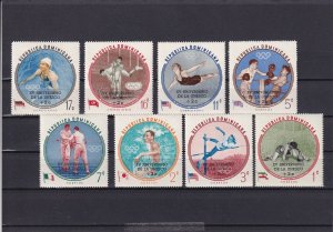 SA11g Dominican Republic 1962 15th Anniv of UNESCO overprinted mint stamps