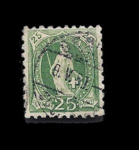 Switzerland Scott Number 90 Used