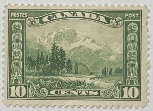 CANADA 1928-29 #155 King George V 'Scroll' Issue  - MH with crease