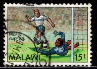Malawi - #483 World Cup 86 - Used