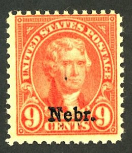 U.S. #678 MINT OG NH