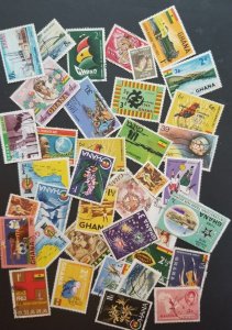 GHANA Used Stamp Lot T4156