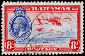 Bahamas Scott 96 (1935) Used H F-VF, CV $4.25 M