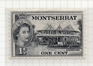 Montserrat 1953 Early Issue Fine Mint Hinged 1c. NW-94958