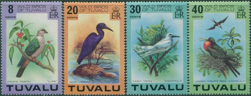 1978 Tuvalu 58-61 Birds 11,00 €