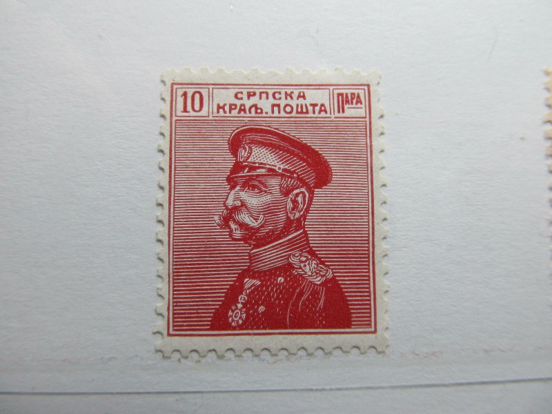 Serbien Serbia 1911 10p Fine MH* A5P18F383
