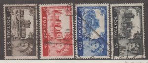 Great Britain Scott #371-374 Stamp - Used Set