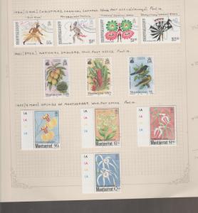 Montserrat Used Stamp Collection