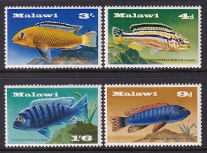 Malawi 71-74 Fish MNH VF