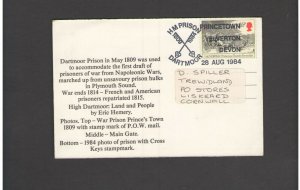 UNITED KINGDOM: GB11 / SLOGAN CANCEL-DARTMOOR PRISON-Fine Used-Check 2 Images.