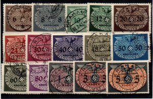 Poland NO1-NO15 Set Used