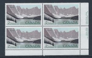 Canada #936 LR PL BL Banff National Park $2 MNH