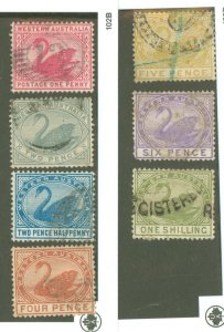 Western Australia #62-68 Used Single (Complete Set)