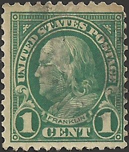 # 552 Used Deep Green Ben Franklin