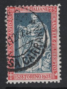Italy SC# 202 Used (w/ Gum) - S28275