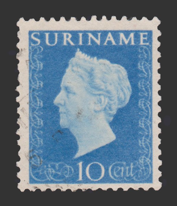 SURINAME DUTCH GUIANA 1948 STAMP. SCOTT # 220. USED.