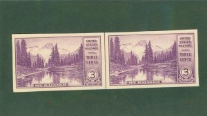 UNITED STATES 758 pr. w/vert. line MH BIN $1.25