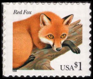 US #3036a RED FOX MNH SINGLE 