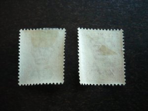 Stamps - Seychelles - Scott# 2, 5 - Mint Hinged Partial Set of 2 Stamps