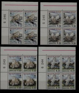 Greenland 344-47 MNH bl.of 4 WWF-99 SCV29.40