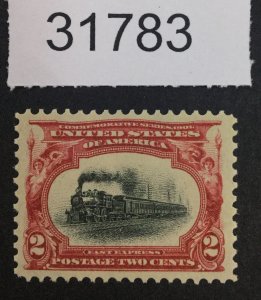 US STAMPS #295 MINT OG LH VF/XF $15.50 LOT #31783