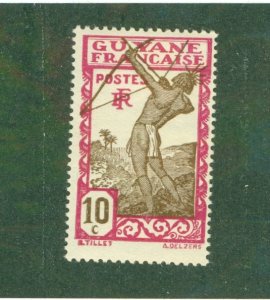 FRENCH GUIANA 114 MH BIN $0.60