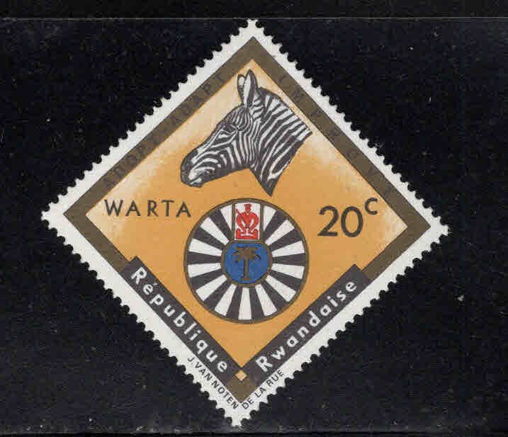 RWANDA Scott 219 Round Table stamp