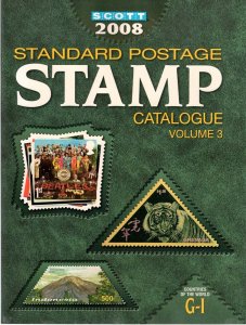 Scott 2008 Edition Catalogs - Standard Postage Stamp Catalogs - Volumes 1-6