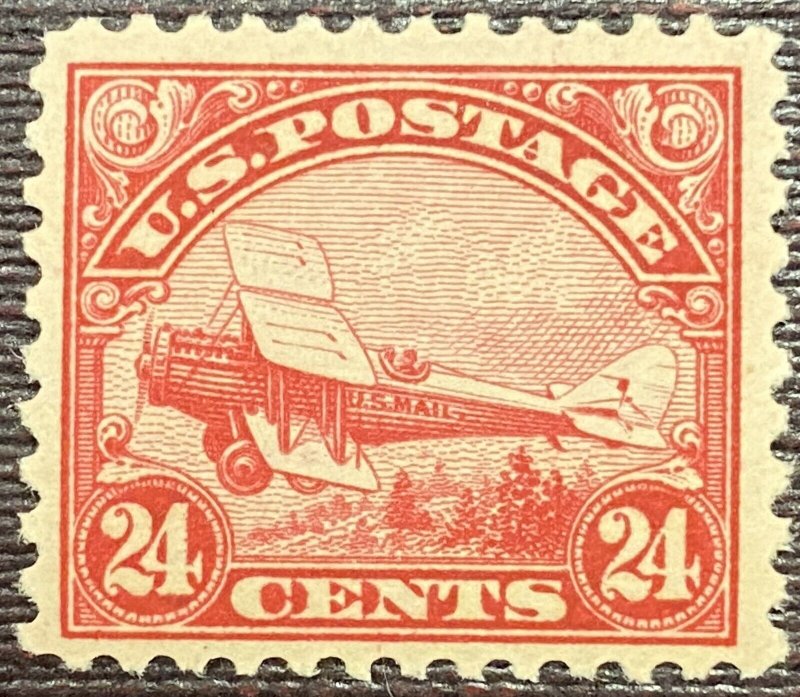 US Stamps - SC# - C6 - Biplane - Premium Stamp - MNH - SCV = $130.00 