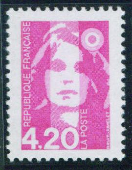 FRANCE Scott 2193 Yvert ???? MNH** 1990 Marianne