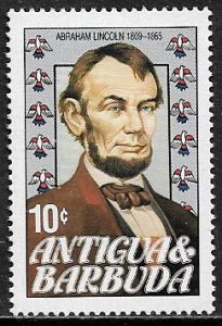 Antigua #760 MNH Stamp - Abraham Lincoln