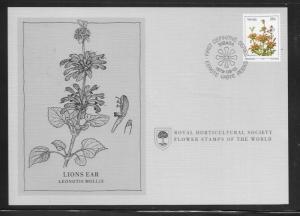 Just Fun Cover Venda #19 FDC Royal Horticultural Society. (my5396)