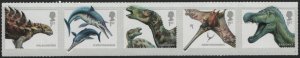 Great Britain 2013 MNH Sc 3232a 1st Dinosaurs Fossil Reptiles from the UK St...